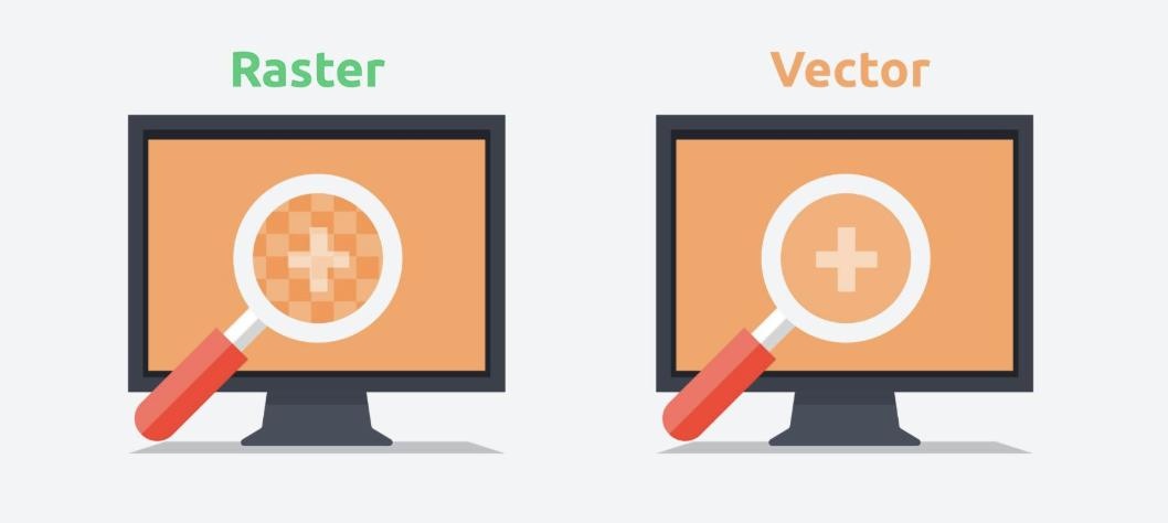 В чем отличие векторной графики от растровой