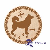 Подставка под кружку "Dog" вид 4