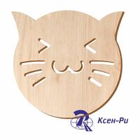 Подставка под кружку фигурная "Кошка" вид 2