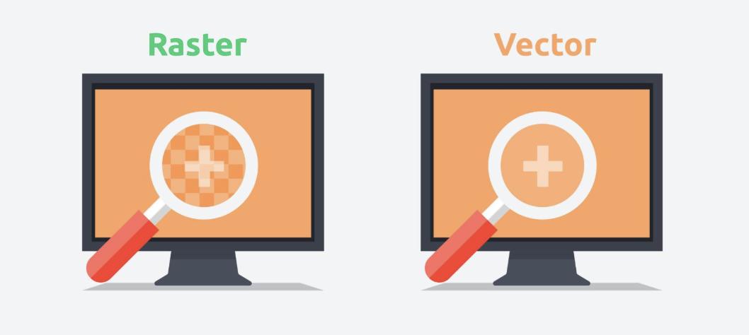 отличие векторной графики от растровой